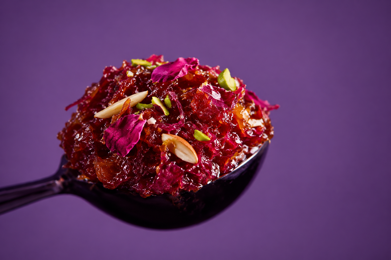 Spoonful of blueberry Paan
